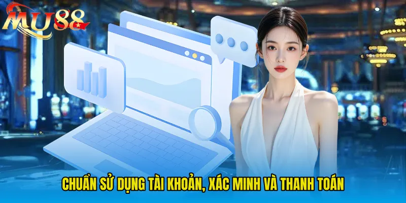 Chuẩn sử dụng tài khoản, xác minh và thanh toán